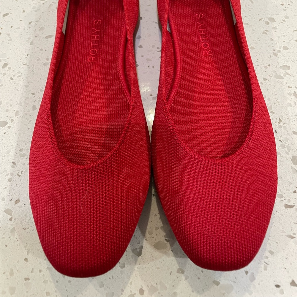 Rothy’s Red Square flats